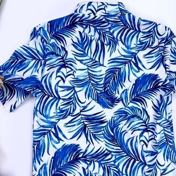 Tommy Bahamas Blue White Floral Golf Dress Sz Xs - Picture 9 of 12